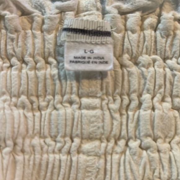 URBAN OUTFITTERS KIMCHI BLUE HIGH RISE LINEN ARIA MICRO SHORT SKORT LARGE NEW - Picture 4 of 14